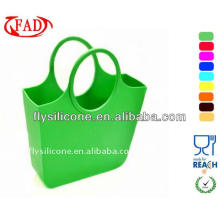 High Quality Food Grade Silicone Woman Hand Carry Bag
